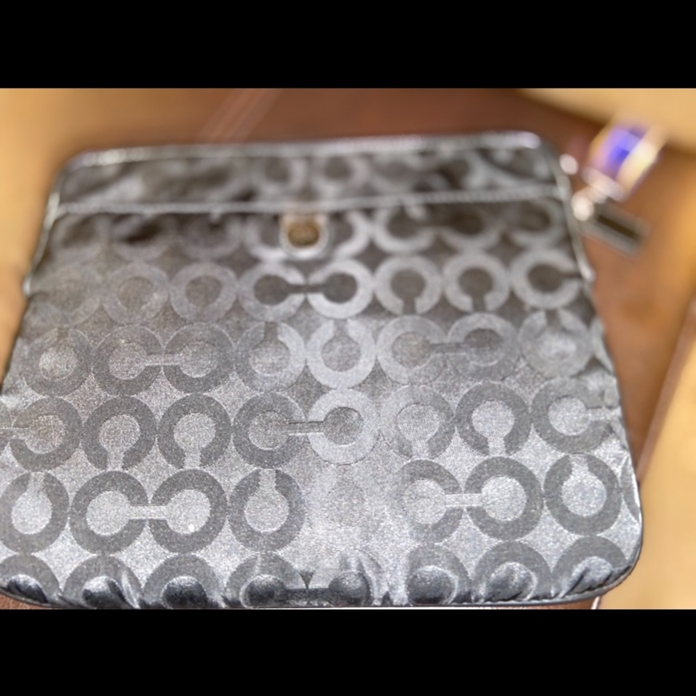 Coach I pad / mini laptop case